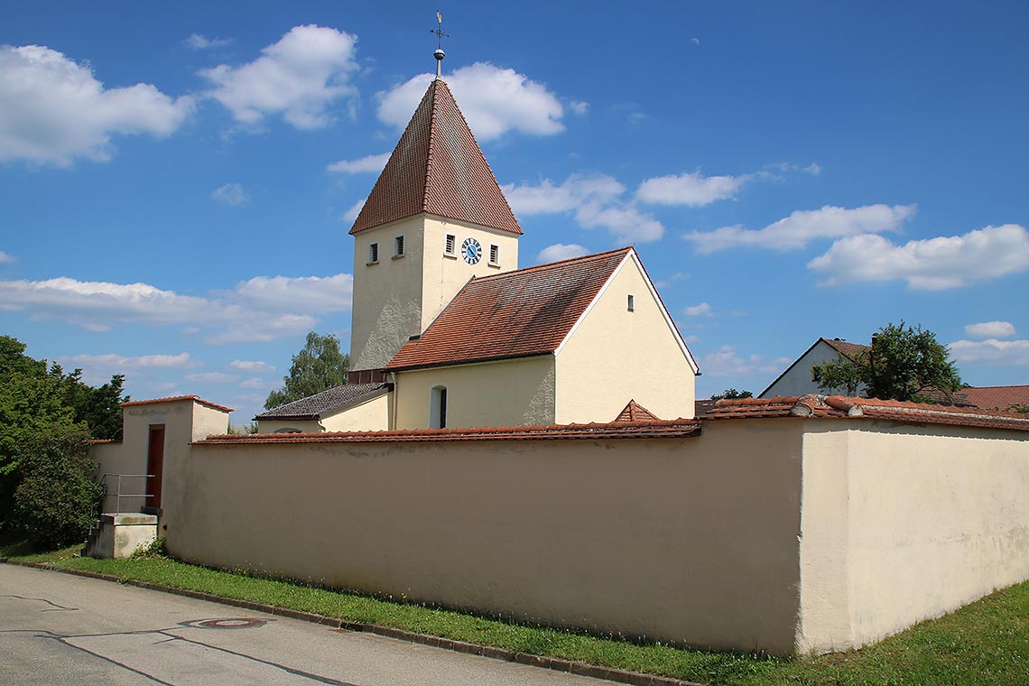 Die Ortsmitte von Osterdorf Die Ortsmitte von Osterdorf