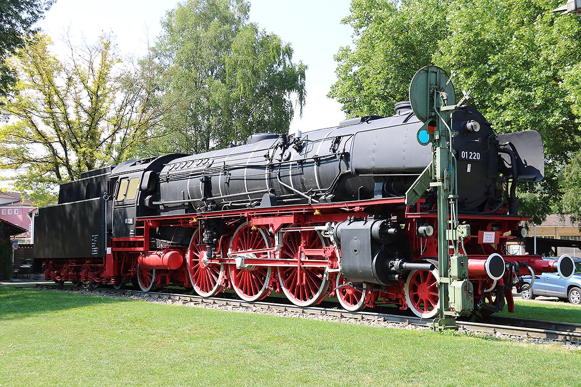 Lok am Spielplatz in Treuchtlingen