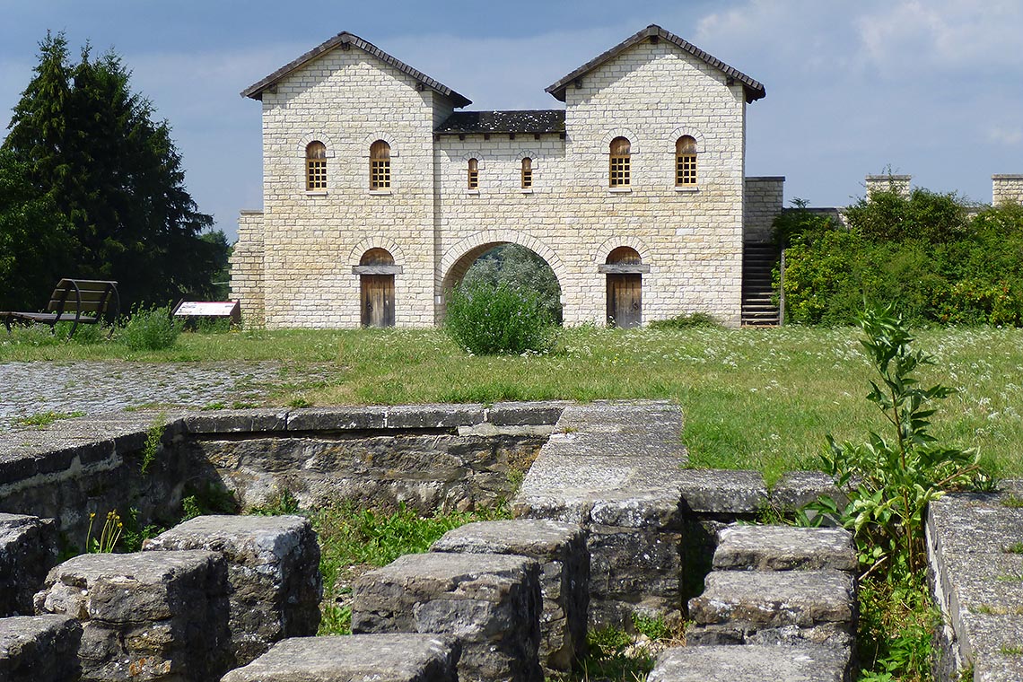 Das Castrum Biriciana in Weißenburg