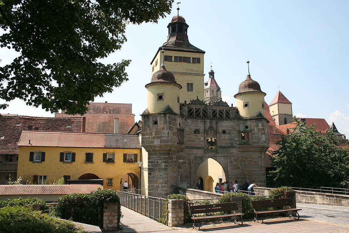 Das Ellinger Tor in Weißenburg